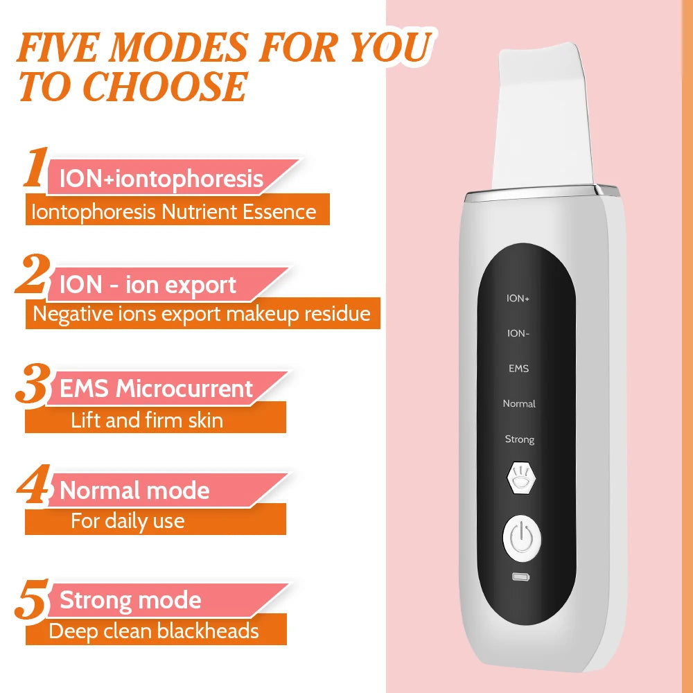 Ultrasonic Facial Pore Cleaner